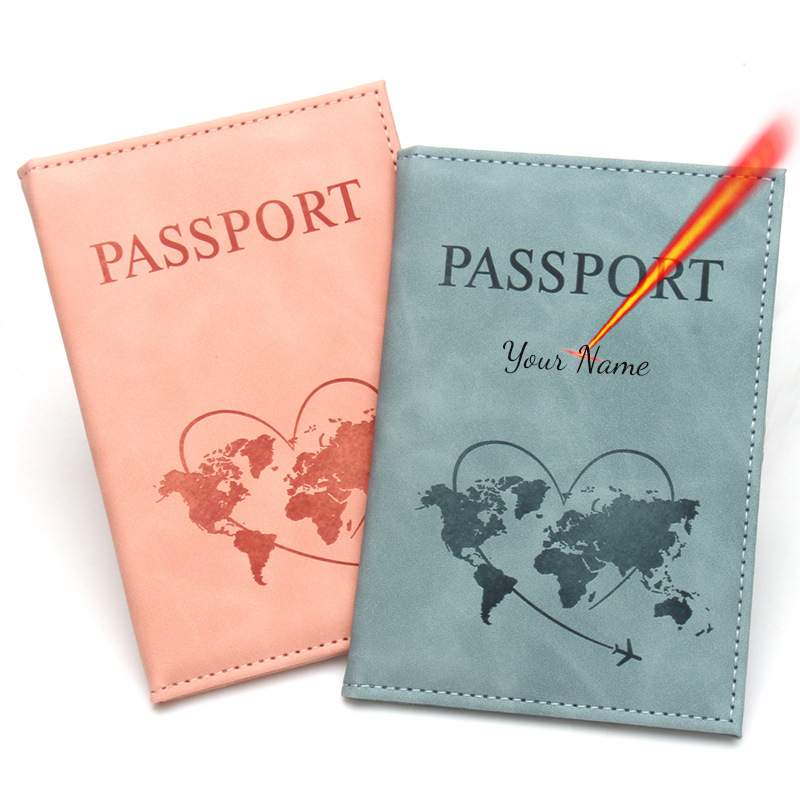 Lovely Map Passport Cover Fash - Travel Accessories Wallet 评论和价格