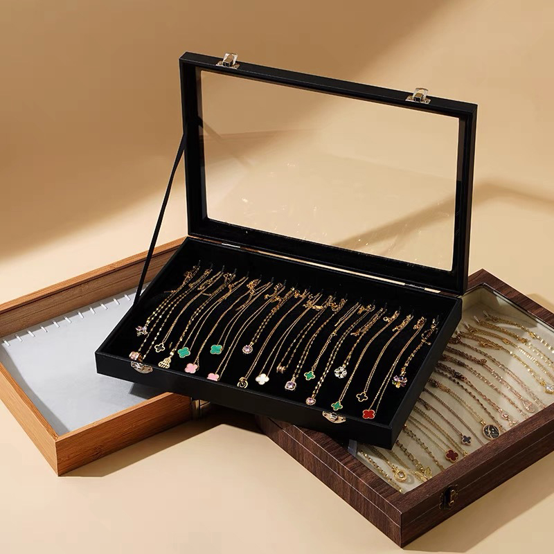 Wood Jewelry Box For Wedding M - Travel Accessories Jewelry 评论和价格