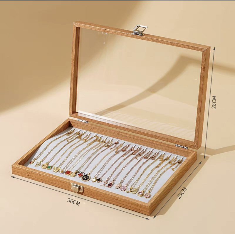 Wood Jewelry Box For Wedding M - Travel Accessories Jewelry 评论和价格