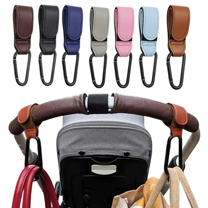 1/2/4Pcs Leather Cart Hooks Ba - Travel Accessories Baby 评论和价格