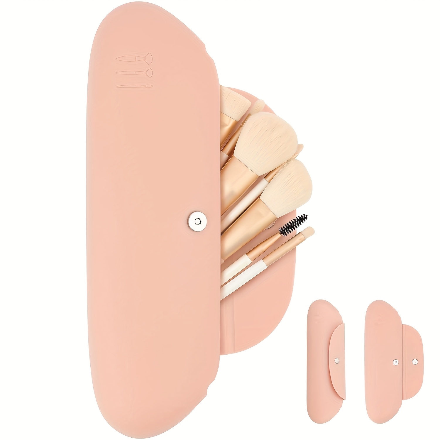 Silicone Makeup Brush Organize - Travel Accessories Organizer Bag 评论和价格