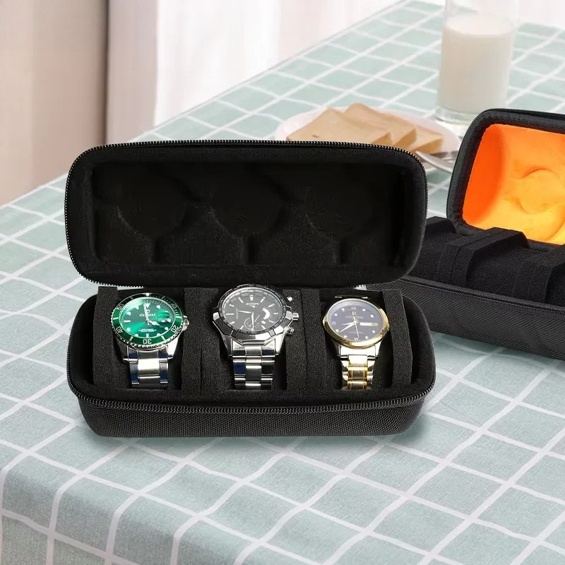 Travel Case for Watch with 3 S - Travel Accessories Jewelry 评论和价格