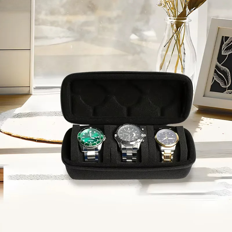 Travel Case for Watch with 3 S - Travel Accessories Jewelry 评论和价格