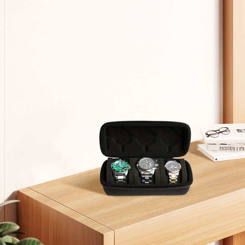 Travel Case for Watch with 3 S - Travel Accessories Jewelry 评论和价格