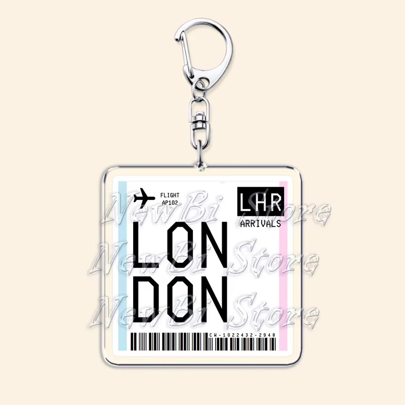 Travel Plane Ticket Boarding P - Travel Accessories Jewelry 评论和价格